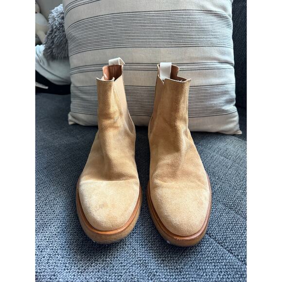 Common Projects 41 Suede Chelsea Boots Made in Italy